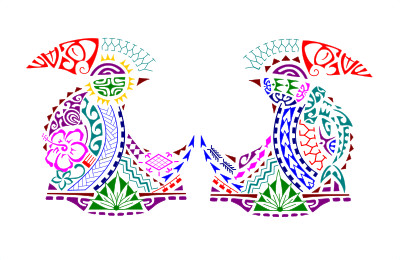 Polynesian shoulders integrations tattoo