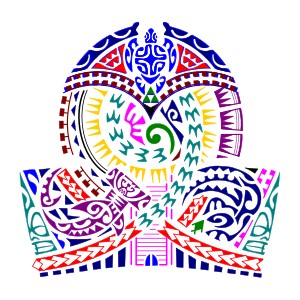 Modern Polynesian half sleeve tattoo for
balance