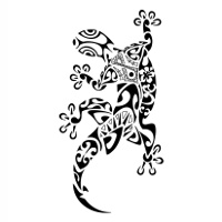Gecko tattoo photo
