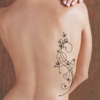 Ivy branches tattoo: Faithful love