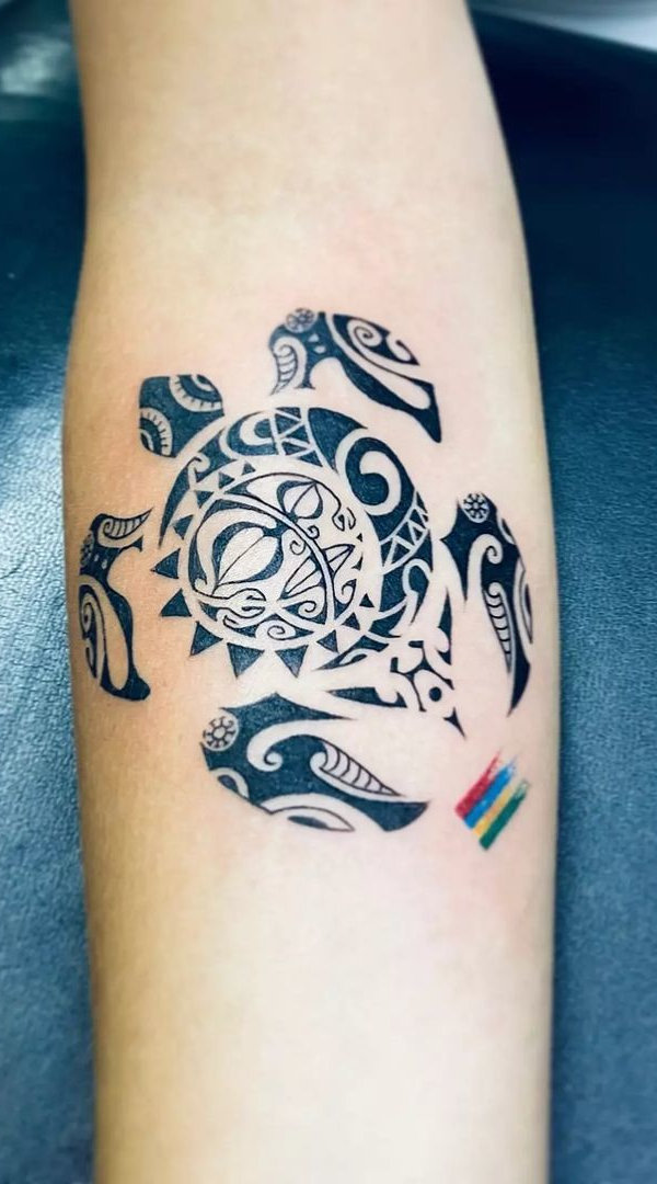 Allan - sunmoon turtle tattoo