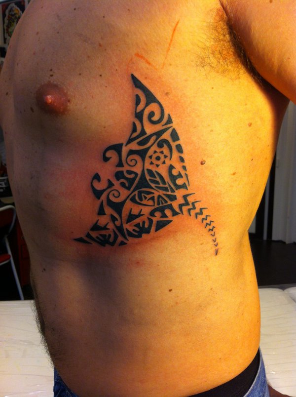 Andrea - Whakarereke tattoo