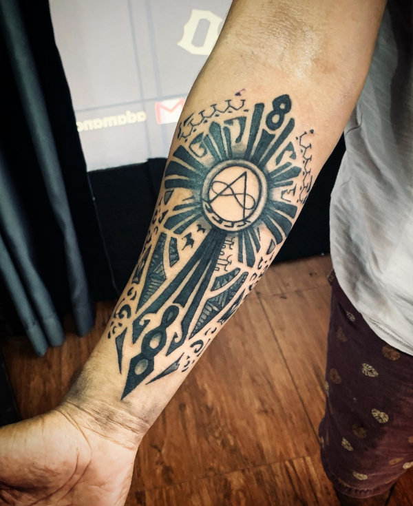 Guest - Filipino sun turtle tattoo