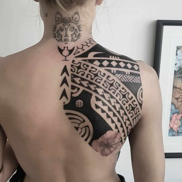 Guest - Marquesan piece tattoo